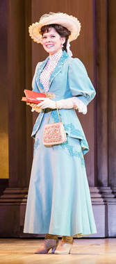 Laura Griffith as the Lady of the Lake in Spamalot at the 5th Avenue Theatre in Seattle